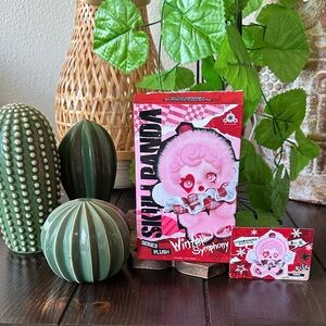 Pink Skullpanda Winter Symphony Plush